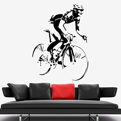 Zdklfm69 WandSticker Wandtattoos Radfahrer Fahrrad Rennrad Racing Sport Vinyl Aufkleber Interior Home Schlafzimmer Dekor Wandbild 116x84cm Zdklfm69 WandSticker Wandtattoos Radfahrer Fahrrad Rennrad Racing Sport Vinyl Aufkleber Interior Home Schlafzimmer Dekor Wandbild 116x84cm von Zdklfm69