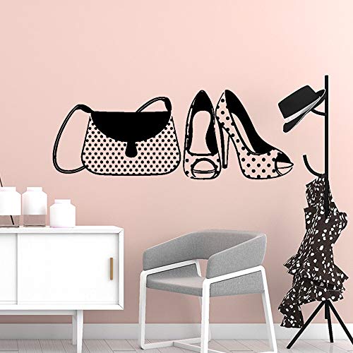 Zdklfm69 WandSticker Wandtattoos Romantische Tasche Schuhe Wandkunst Aufkleber Dekoration Mode Aufkleber Für Kinderzimmer Dekoration Wandbild Custom 77x28cm Zdklfm69 WandSticker Wandtattoos Romantische Tasche Schuhe Wandkunst Aufkleber Dekoration Mode Aufkleber Für Kinderzimmer Dekoration Wandbild Custom 77x28cm von Zdklfm69