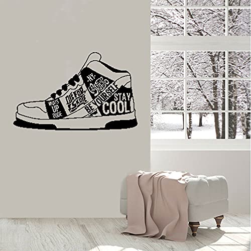 Zdklfm69 WandSticker Wandtattoos Sneaker Schuhe Teenager Teen Zimmer Cooler Stil Dekoration Vinyl Sportraum Kunstwandbild 57x35cm Zdklfm69 WandSticker Wandtattoos Sneaker Schuhe Teenager Teen Zimmer Cooler Stil Dekoration Vinyl Sportraum Kunstwandbild 57x35cm von Zdklfm69