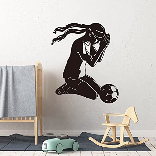 Zdklfm69 Wandtattoo Wandaufkleber Wandsticker Cartoon Mädchen Fußball Betendes Mädchen Zimmer Kinderzimmer Sport Fußball Religion Schlafzimmer Vinyl Dekor 134x112cm Zdklfm69 Wandtattoo Wandaufkleber Wandsticker Cartoon Mädchen Fußball Betendes Mädchen Zimmer Kinderzimmer Sport Fußball Religion Schlafzimmer Vinyl Dekor 134x112cm von Zdklfm69