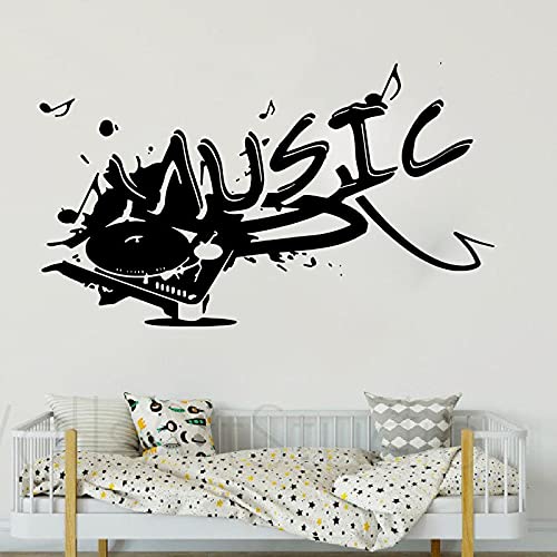 Zdklfm69 Wandtattoo Wandaufkleber Wandsticker Musik Schallplatte Jazz Rock DJ Wohnzimmer Spiel Musiknote Spielzimmer Kinderzimmer Vinyl Dekor 108x62cm Zdklfm69 Wandtattoo Wandaufkleber Wandsticker Musik Schallplatte Jazz Rock DJ Wohnzimmer Spiel Musiknote Spielzimmer Kinderzimmer Vinyl Dekor 108x62cm von Zdklfm69
