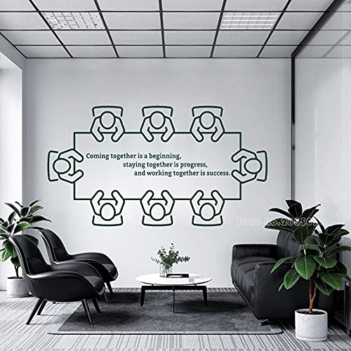 Zdklfm69 Wandtattoos Wandaufkleber Besprechungsraum Vinyl Büro Inspirierende Zitate Teamwork Art Dekoration Aufkleber Poster 138x76cm Zdklfm69 Wandtattoos Wandaufkleber Besprechungsraum Vinyl Büro Inspirierende Zitate Teamwork Art Dekoration Aufkleber Poster 138x76cm von Zdklfm69