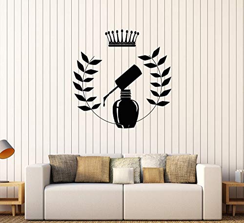 Zdklfm69 Wandtattoos Wandaufkleber Maniküre Nagelstudio Vinyl Schönheit Frau Mädchen Mode Aufkleber Hochwertige wasserdichte Tapete 77x90cm Zdklfm69 Wandtattoos Wandaufkleber Maniküre Nagelstudio Vinyl Schönheit Frau Mädchen Mode Aufkleber Hochwertige wasserdichte Tapete 77x90cm von Zdklfm69