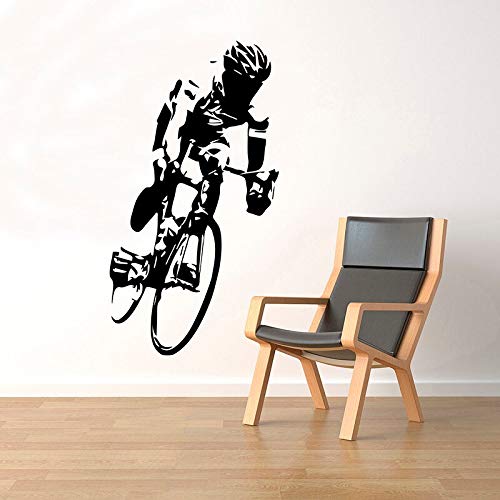Zdklfm69 Wandtattoos Wandaufkleber Radfahrer Radrennen Sportraum Interieur Wohnkultur Vinyl für Kinderzimmer Jungen Schlafzimmer Dekor 105x57cm Zdklfm69 Wandtattoos Wandaufkleber Radfahrer Radrennen Sportraum Interieur Wohnkultur Vinyl für Kinderzimmer Jungen Schlafzimmer Dekor 105x57cm von Zdklfm69