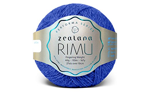 Zealana Rimu Fingering Weight Lake Taupo Garn, Wolle, blau, 10 x 13 x 8 cm, 153 von Zealana