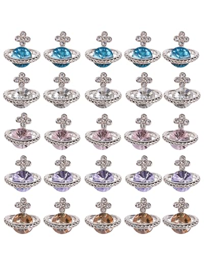 Zeayebsr 25 pcs Planet Nail Art Charms Weiß Rosa 3D Kreuz Nail Art Zubehör Saturn Form Strass Design Nagel Edelstein Glänzender Nagelschmuck Acryl Nagel Zubehör für Frauen Nagel Dekoration Zeayebsr 25 pcs Planet Nail Art Charms Weiß Rosa 3D Kreuz Nail Art Zubehör Saturn Form Strass Design Nagel Edelstein Glänzender Nagelschmuck Acryl Nagel Zubehör für Frauen Nagel Dekoration von Zeayebsr