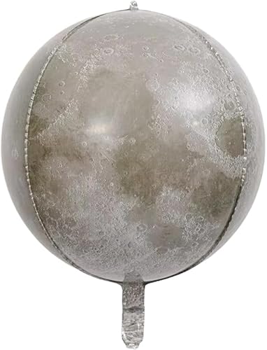 4D Moon Folienballon, 45 cm von Zebra Balloons