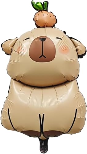 Capybara Folienballon, 70 cm von Zebra Balloons