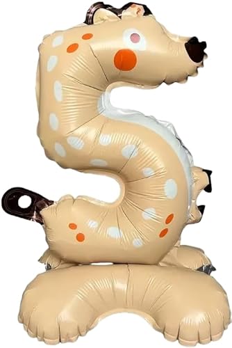 Folienballon Hyänen-Zahlenständer, 40 cm, 2 Stück Folienballon Hyänen-Zahlenständer, 40 cm, 2 Stück von Zebra Balloons