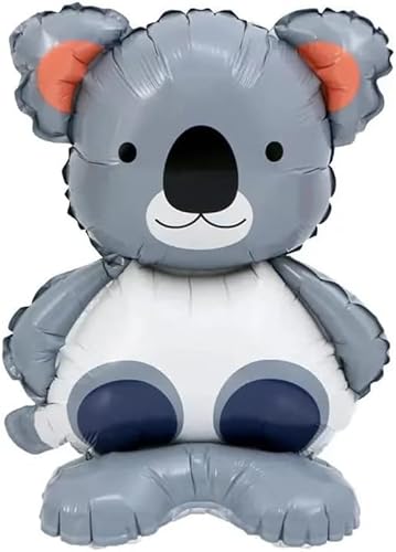 Folienballon Koala, stehend, Tiermotiv, 50 cm Folienballon Koala, stehend, Tiermotiv, 50 cm von Zebra Balloons