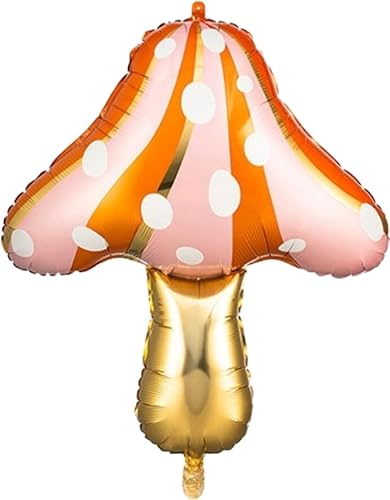 Folienballon Pilz, Rosa, Orange, 70 cm Folienballon Pilz, Rosa, Orange, 70 cm von Zebra Balloons