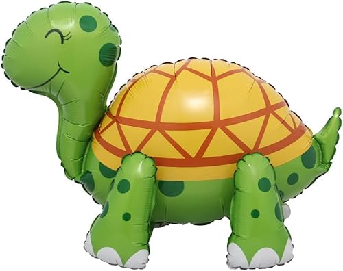 Folienballon Schildkröte 3D Tiere, 60 cm Folienballon Schildkröte 3D Tiere, 60 cm von Zebra Balloons