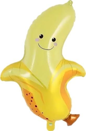 Folienballon mit Bananenschale, 60 cm Folienballon mit Bananenschale, 60 cm von Zebra Balloons