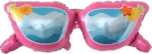 Folienballon mit Sonnenbrille, Rosa, 85 cm Folienballon mit Sonnenbrille, Rosa, 85 cm von Zebra Balloons