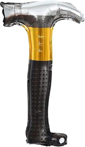 Hammer Tool Folienballon, 40 cm von Zebra Balloons