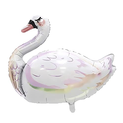 Swan Hochzeits-Folienballon, 85 cm von Zebra Balloons
