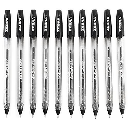 Zebra Doodler'z Glitter Stick Kugelschreiber, 1,0 mm, schwarze Tinte, 10 Stück Zebra Doodler'z Glitter Stick Kugelschreiber, 1,0 mm, schwarze Tinte, 10 Stück von Zebra Pen