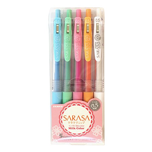 ZEBRA Sarasa Clip 0,7 Farbset MK-5 0.5mm von Zebra Technologies