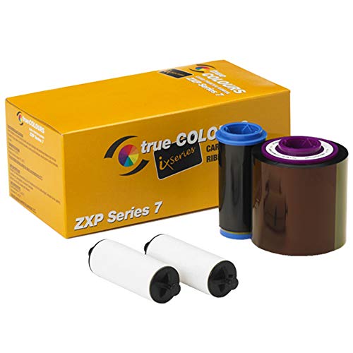Zebra Color Ribbon YMCKOK 750páginas Farbbänder – Signs (Wärmeübertragung, YMCKOK, ZXP Series 7) von Zebra Technologies