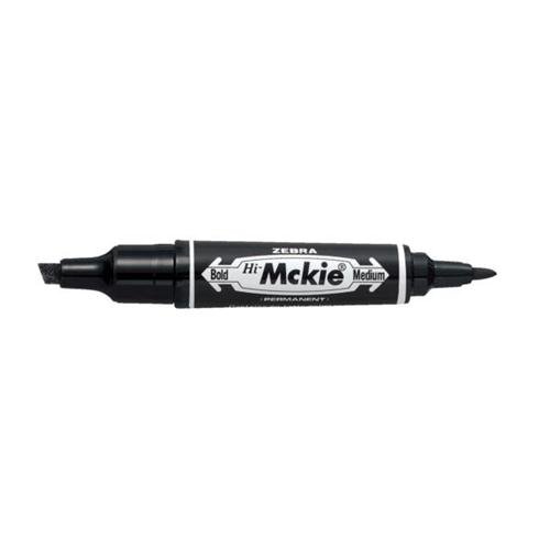 Zebra McKie Bold Marker Pen – Schwarz (10 Stück) von Zebra Technologies