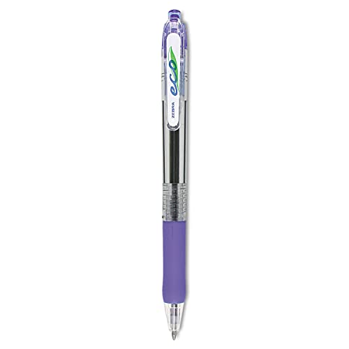Zebra Pen Corp 22520 Eco Jimnie Clip Retractable Kugelschreiber, Blau Ink, Medium, Dozen Zebra Pen Corp 22520 Eco Jimnie Clip Retractable Kugelschreiber, Blau Ink, Medium, Dozen von Zebra Technologies