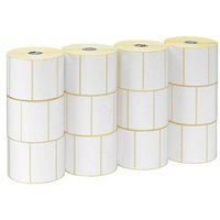 ZEBRA Endlosetikettenrollen für Etikettendrucker 800284-605 weiß, 102,0 x 152,0 mm, 12 x 475 Etiketten von Zebra