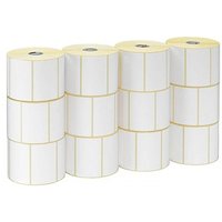 ZEBRA Etikettenrollen für Etikettendrucker 800284-605 weiß, 102,0 x 152,0 mm, 12 x 475 Etiketten von Zebra