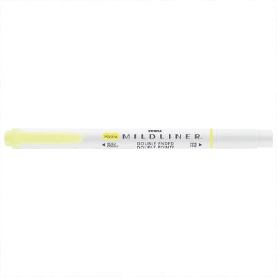 Mildliner Textmarker mit 2 Spitzen von Zebra