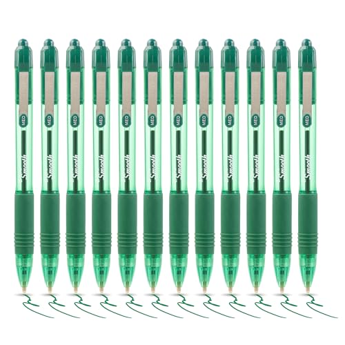 Zebra-Z-Griff-Kugelschreiber, glatt, grün, 12 Stück von Zebra Pen