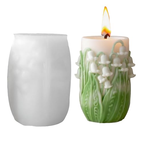 Zecnaud Silikonform Blumen Kerzen Gießformen 3D Blumenmuster Für DIY Harz Seife Dekoration Kerzenherstellung Formen Zecnaud Silikonform Blumen Kerzen Gießformen 3D Blumenmuster Für DIY Harz Seife Dekoration Kerzenherstellung Formen von Zecnaud