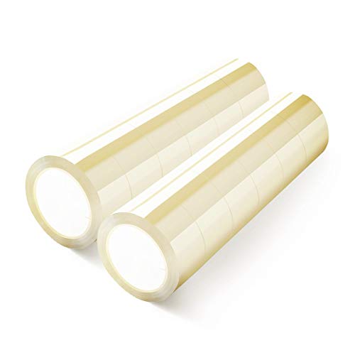 Zedelmaier Transparent Klebeband Paketband PP-Band Extra Stark 50 mm x 66 Meter Transparent(12 Rolle) von Zedelmaier