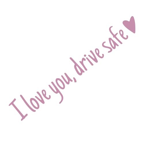 I Love You Drive Safe Sticker, I Love You Safe Driving Mirror Sticker, Wasserdichte Buchstaben Emblem Fahrzeuge Außenwindscheibe Aufkleber Liebe Safes Antrieb I Love You Drive Safe Sticker, I Love You Safe Driving Mirror Sticker, Wasserdichte Buchstaben Emblem Fahrzeuge Außenwindscheibe Aufkleber Liebe Safes Antrieb von Zegaqae