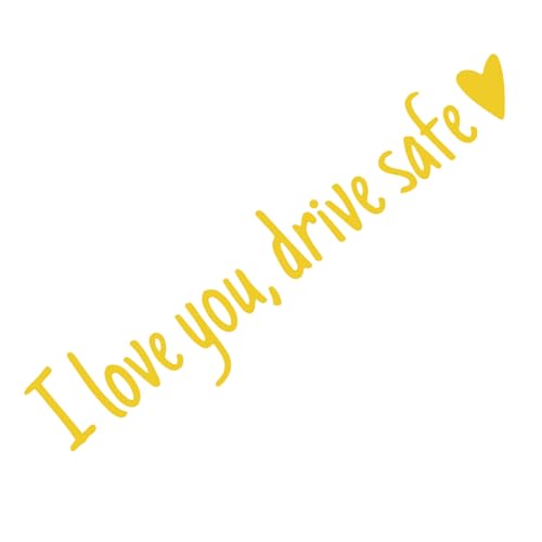 I Love You Drive Safe Sticker, I Love You Safe Driving Mirror Sticker, Wasserdichte Buchstaben Emblem Fahrzeuge Außenwindscheibe Aufkleber Liebe Safes Antrieb I Love You Drive Safe Sticker, I Love You Safe Driving Mirror Sticker, Wasserdichte Buchstaben Emblem Fahrzeuge Außenwindscheibe Aufkleber Liebe Safes Antrieb von Zegaqae
