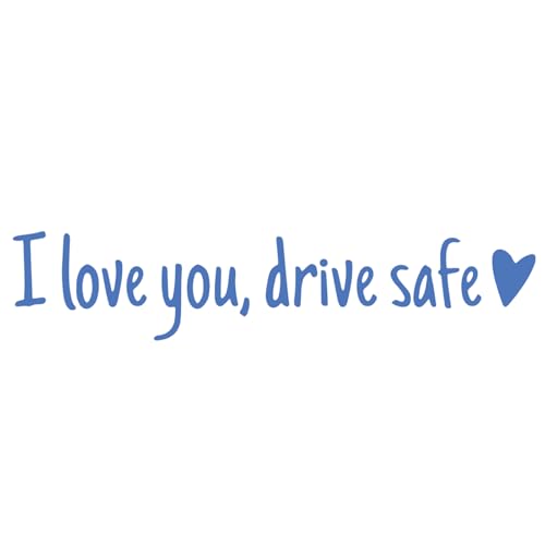 I Love You Drive Safe Sticker, I Love You Safe Driving Mirror Sticker, Wasserdichte Buchstaben Emblem Fahrzeuge Außenwindscheibe Aufkleber Liebe Safes Antrieb I Love You Drive Safe Sticker, I Love You Safe Driving Mirror Sticker, Wasserdichte Buchstaben Emblem Fahrzeuge Außenwindscheibe Aufkleber Liebe Safes Antrieb von Zegaqae