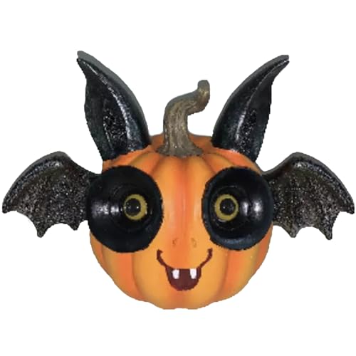 Zegaqae Halloween Dekoration Kürbisse - Gruselige Kürbis Figur,Grusel Halloween Deko Für Party Garten Und Zuhause von Zegaqae