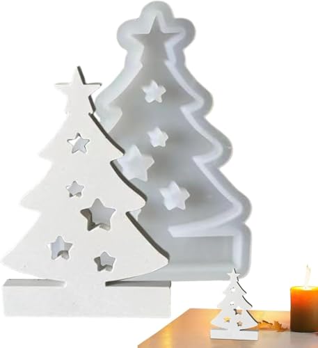 2 Stück Silikonformen Gießformen Kerzenhalter, Silikonformen Gießformen Häuser, Weihnachten Silikonform Seifenform Epoxidharz Für Sojawachs Kerzen, Seife, Gips, Handwerk 2 Stück Silikonformen Gießformen Kerzenhalter, Silikonformen Gießformen Häuser, Weihnachten Silikonform Seifenform Epoxidharz Für Sojawachs Kerzen, Seife, Gips, Handwerk von Zehaokay
