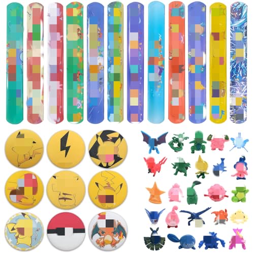 45 Stück Kindergeburtstag Mitgebsel Set,24 Minifiguren Zufällig,12 Schnapparmband Kinder,9 Anime Abzeichen,Party Mitgebsel Kindergeburtstag,Kinder Geschenke,Wichtel Zubehör 45 Stück Kindergeburtstag Mitgebsel Set,24 Minifiguren Zufällig,12 Schnapparmband Kinder,9 Anime Abzeichen,Party Mitgebsel Kindergeburtstag,Kinder Geschenke,Wichtel Zubehör von ZeiLaBang Kakadi