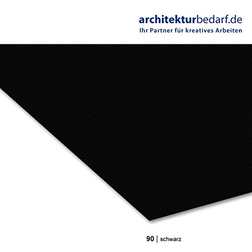 Fotokarton A3-10er Pack, 90 schwarz von Zeichenprofi
