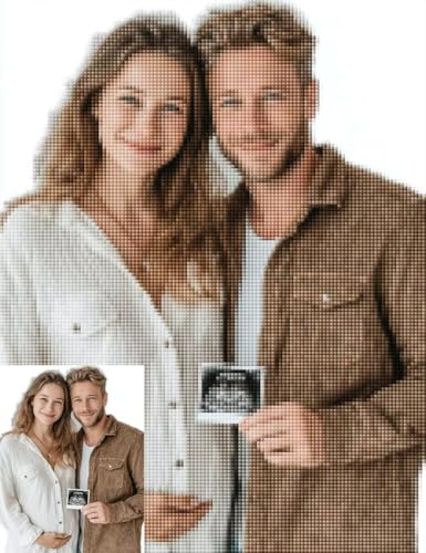 Diamond Painting Eigenes Foto, Diamond Painting Personalisiert Muster Design 5D DIY Vollbohrer Diamanten Malerei Mosaik Bastelset Erwachsene für Zimmer Deko Wanddeko, Geschenke (80x174cm) -zpg250723H von Zeipopge