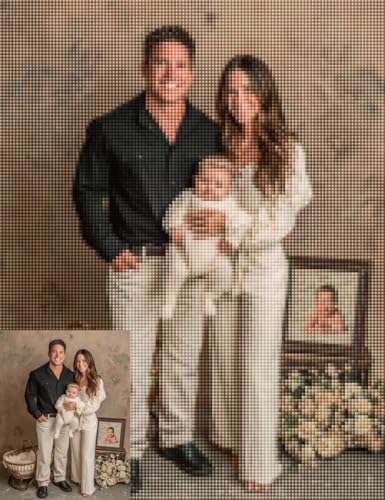 Diamond Painting Eigenes Foto, Diamond Painting Personalisiert Muster Design 5D DIY Vollbohrer Diamanten Malerei Mosaik Bastelset Erwachsene für Zimmer Deko Wanddeko, Geschenke 100 x 152 cm -zpg0721B von Zeipopge
