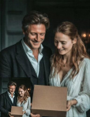 Diamond Painting Eigenes Foto, Diamond Painting Personalisiert Muster Design 5D DIY Vollbohrer Diamanten Malerei Mosaik Bastelset Erwachsene für Zimmer Deko Wanddeko, Geschenke 20x93cm -zpg2507217 von Zeipopge