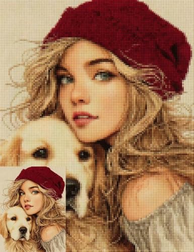 Diamond Painting Eigenes Foto, Diamond Painting Personalisiert Muster Design 5D DIY Vollbohrer Diamanten Malerei Mosaik Bastelset Erwachsene für Zimmer Deko Wanddeko, Geschenke 40 x 56 cm -zpg25072BK Diamond Painting Eigenes Foto, Diamond Painting Personalisiert Muster Design 5D DIY Vollbohrer Diamanten Malerei Mosaik Bastelset Erwachsene für Zimmer Deko Wanddeko, Geschenke 40 x 56 cm -zpg25072BK von Zeipopge