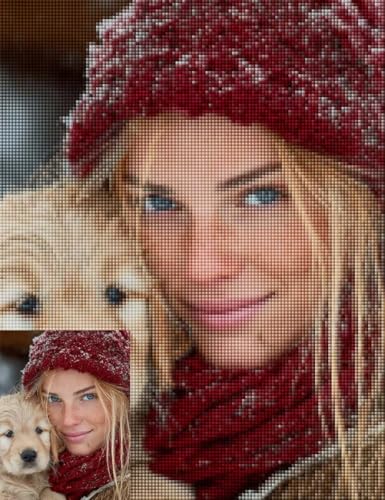 Diamond Painting Eigenes foto, Diamant Painting Bilder Design 5D DIY Vollbohrer Diamanten Malerei Stickerei Kreuzstich Basteln Erwachsene für Deko Wohnzimmer, Geschenke 35 x 63 cm -zpg25072647GV Diamond Painting Eigenes foto, Diamant Painting Bilder Design 5D DIY Vollbohrer Diamanten Malerei Stickerei Kreuzstich Basteln Erwachsene für Deko Wohnzimmer, Geschenke 35 x 63 cm -zpg25072647GV von Zeipopge