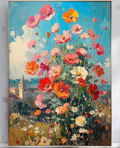 Diamond Painting Färberdistel, Diamond painting Erwachsene Blume Muster Design 5D DIY Eckige Vollbohrer Diamanten Malerei Stickerei Kreuzstich Basteln für Deko Wohnzimmer 100x135cm -zpg2507D5Q4D Diamond Painting Färberdistel, Diamond painting Erwachsene Blume Muster Design 5D DIY Eckige Vollbohrer Diamanten Malerei Stickerei Kreuzstich Basteln für Deko Wohnzimmer 100x135cm -zpg2507D5Q4D von Zeipopge