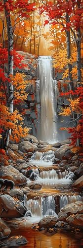 Diamond Painting Herbst Diamond Painting Kinder, Crystal Art Fallen Mosaikherstellung 5D DIY Vollbohrer Diamanten Malerei Stickerei Kreuzstich für Deko Wohnzimmer, Geschenke 50 x 150 cm -pg25048G Diamond Painting Herbst Diamond Painting Kinder, Crystal Art Fallen Mosaikherstellung 5D DIY Vollbohrer Diamanten Malerei Stickerei Kreuzstich für Deko Wohnzimmer, Geschenke 50 x 150 cm -pg25048G von Zeipopge