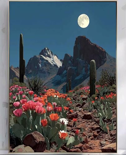 Diamond Painting Kaktus, Diamond painting Erwachsene Landschaft Muster Design 5D DIY Eckige Vollbohrer Diamanten Malerei Stickerei Kreuzstich Basteln Erwachsene für Deko Wohnzimmer 25x35cm -zpg2507WN Diamond Painting Kaktus, Diamond painting Erwachsene Landschaft Muster Design 5D DIY Eckige Vollbohrer Diamanten Malerei Stickerei Kreuzstich Basteln Erwachsene für Deko Wohnzimmer 25x35cm -zpg2507WN von Zeipopge