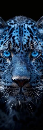 Diamond Painting Leopard Diamond Painting Erwachsene Groß XXL (100x300cm), 5D DIY Mosaikherstellung Tier Crystal Art Stickerei Kreuzstich für kinder Anfänger, Deko Wohnzimmer, Geschenke -pg25042B von Zeipopge