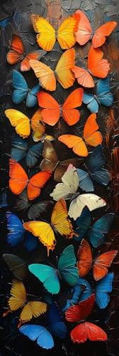 Diamond Painting Schmetterling Diamond Painting Kinder, Crystal Art Tier Mosaikherstellung 5D DIY Vollbohrer Diamanten Malerei Stickerei Kreuzstich für Deko Wohnzimmer, Geschenke 50x150cm -pg2504T7 Diamond Painting Schmetterling Diamond Painting Kinder, Crystal Art Tier Mosaikherstellung 5D DIY Vollbohrer Diamanten Malerei Stickerei Kreuzstich für Deko Wohnzimmer, Geschenke 50x150cm -pg2504T7 von Zeipopge