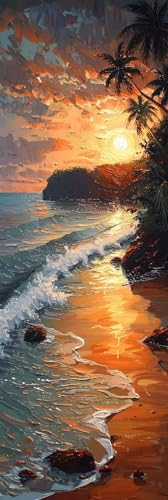 Diamond Painting Sonnenuntergang Diamond Painting Kinder, Crystal Art Strand Mosaikherstellung 5D DIY Vollbohrer Diamanten Malerei Stickerei Kreuzstich für Deko Wohnzimmer 90x270cm -pg2504216TF Diamond Painting Sonnenuntergang Diamond Painting Kinder, Crystal Art Strand Mosaikherstellung 5D DIY Vollbohrer Diamanten Malerei Stickerei Kreuzstich für Deko Wohnzimmer 90x270cm -pg2504216TF von Zeipopge