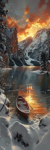 Diamond Painting Winter Diamond Painting Kinder, Crystal Art Schneeberg Mosaikherstellung 5D DIY Vollbohrer Diamanten Malerei Stickerei Kreuzstich für Deko Wohnzimmer, Geschenke 90 x 270 cm -pg250441 Diamond Painting Winter Diamond Painting Kinder, Crystal Art Schneeberg Mosaikherstellung 5D DIY Vollbohrer Diamanten Malerei Stickerei Kreuzstich für Deko Wohnzimmer, Geschenke 90 x 270 cm -pg250441 von Zeipopge